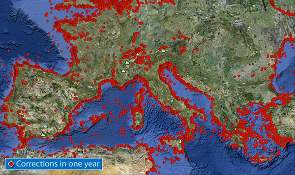 Navionics updates per jaar