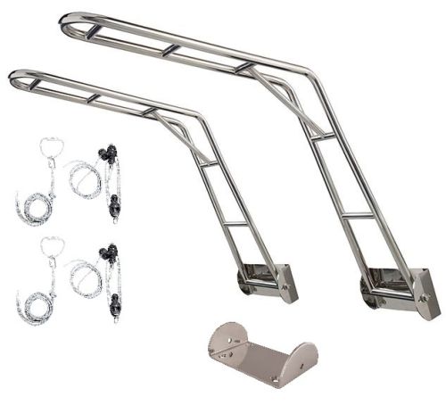 zeilboot met open spiegel batsystem davits set rvs 316 voor rechte spiegel kok zeilboot met open spiegel batsystem davits set rvs 316 voor rechte spiegel kok