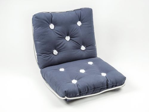 Kussen dubbel 68 x 42 cm grijs Kussen dubbel 68 x 42 cm grijs